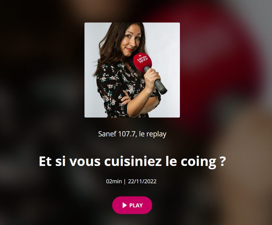 You are currently viewing Podcast Sanef écoutez Flore Madelpuech